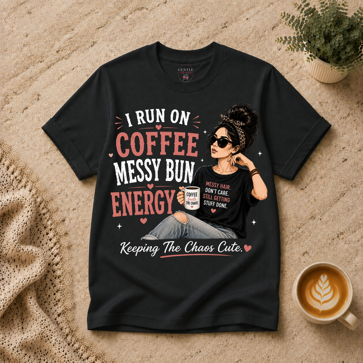 Messy Bun T-Shirt