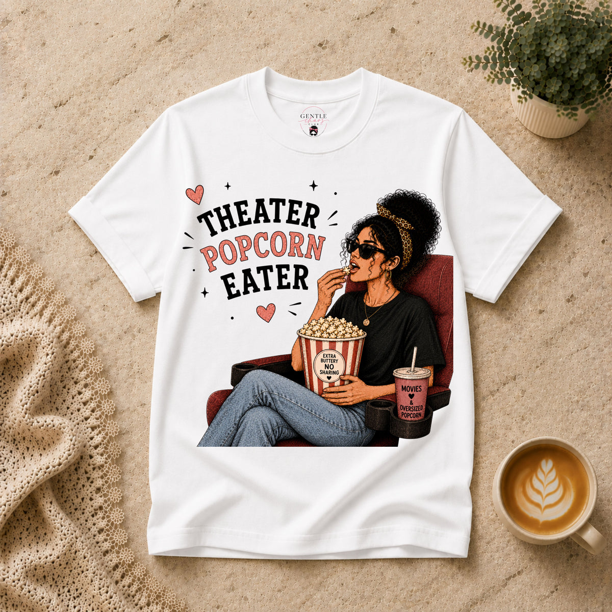 Popcorn Eater T-Shirt
