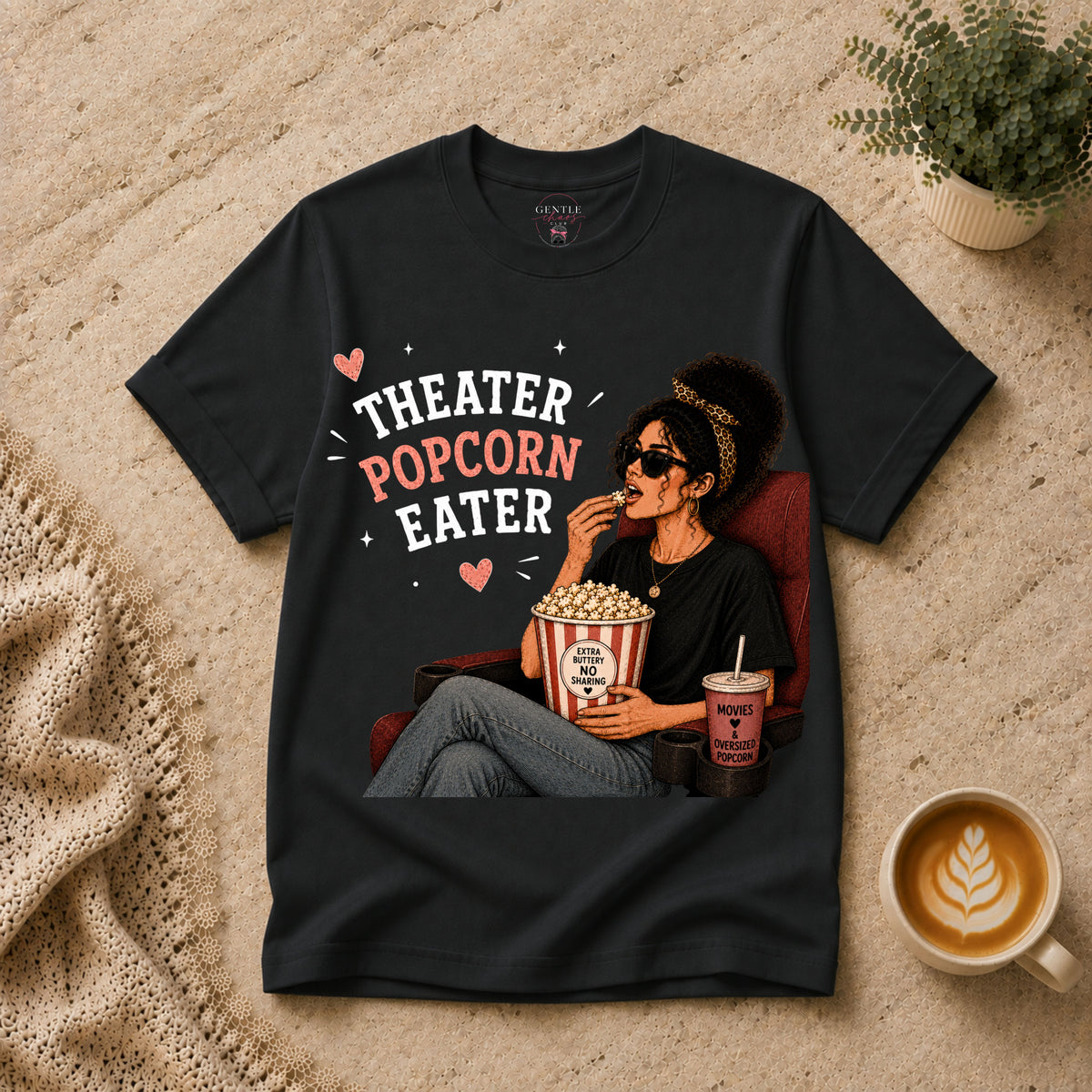 Popcorn Eater T-Shirt