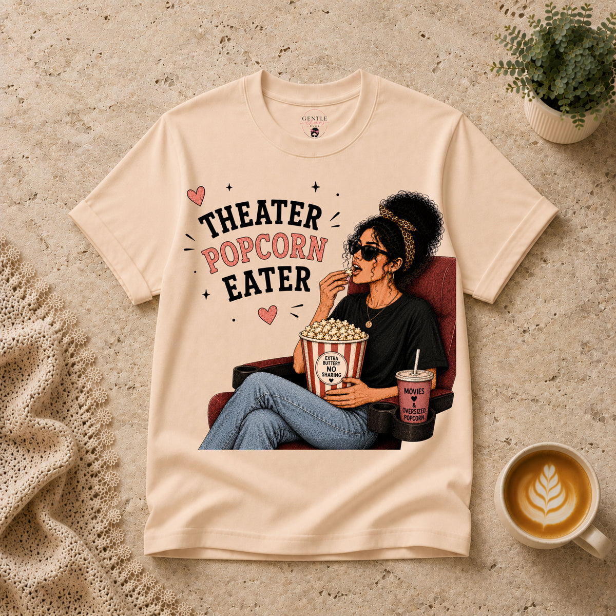 Popcorn Eater T-Shirt