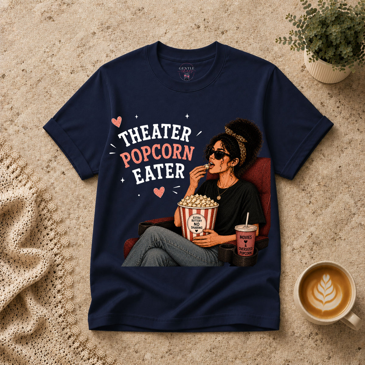 Popcorn Eater T-Shirt