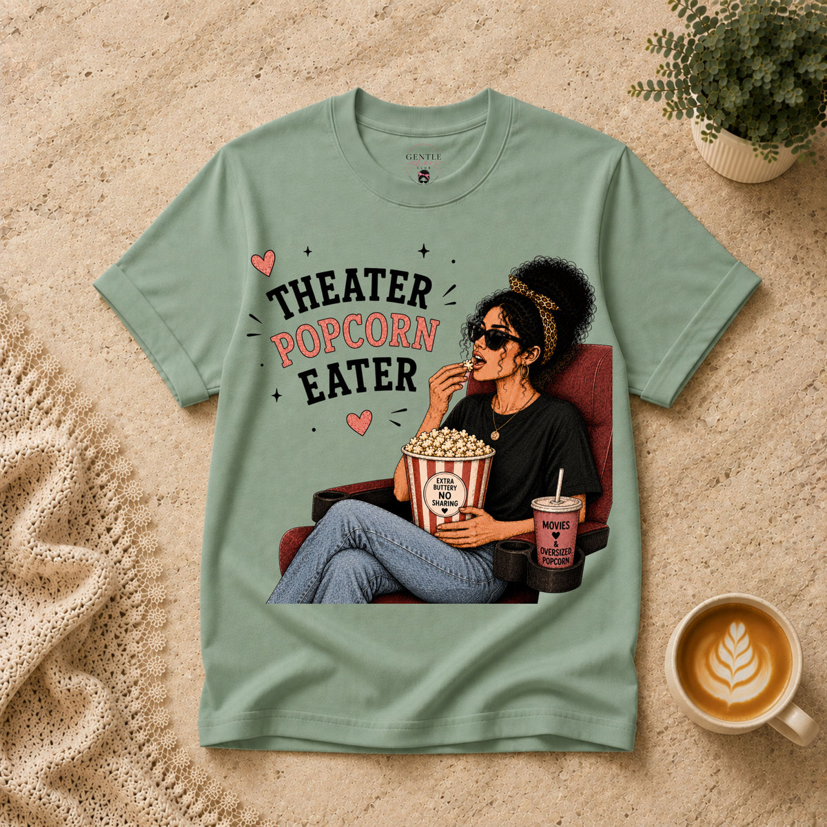 Popcorn Eater T-Shirt