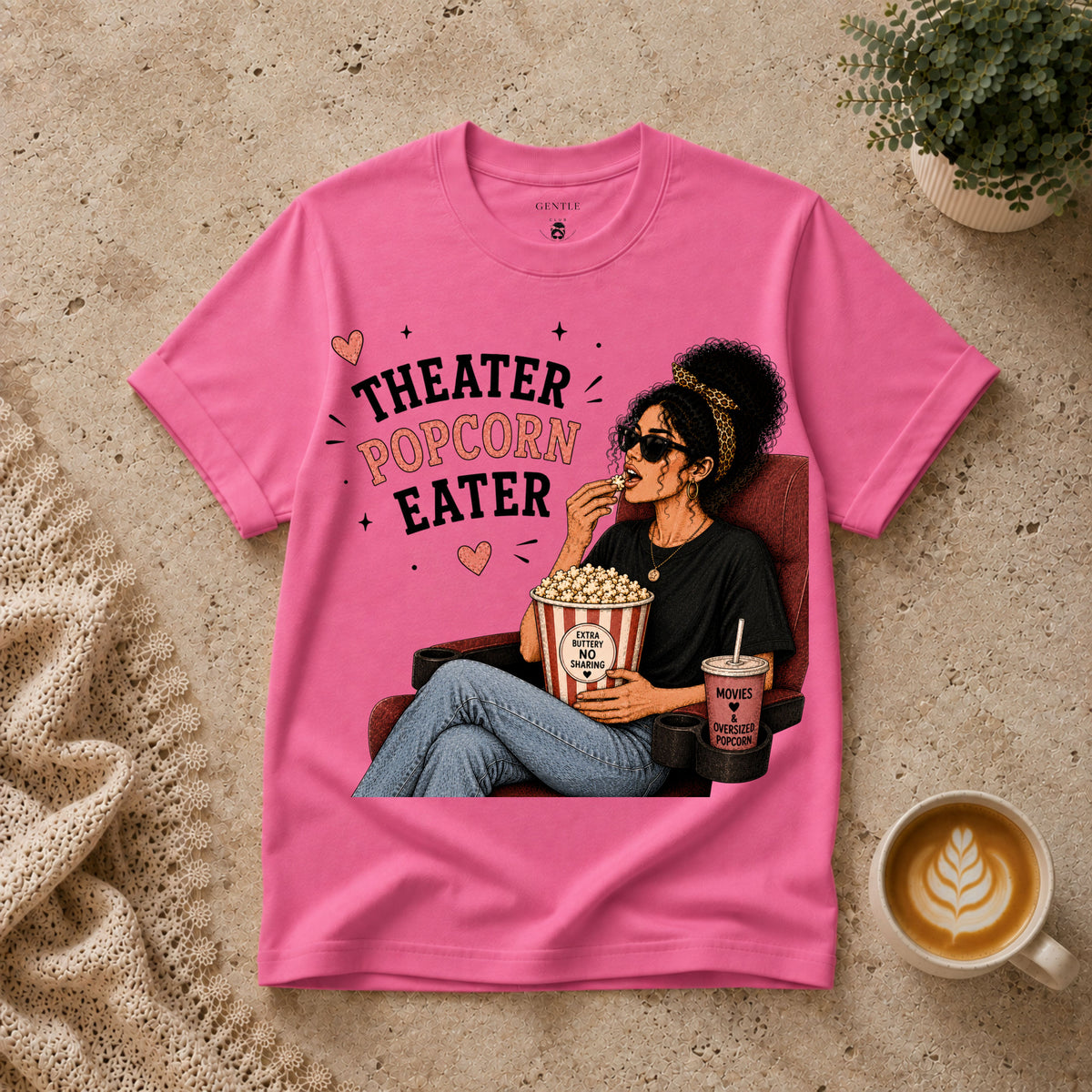 Popcorn Eater T-Shirt