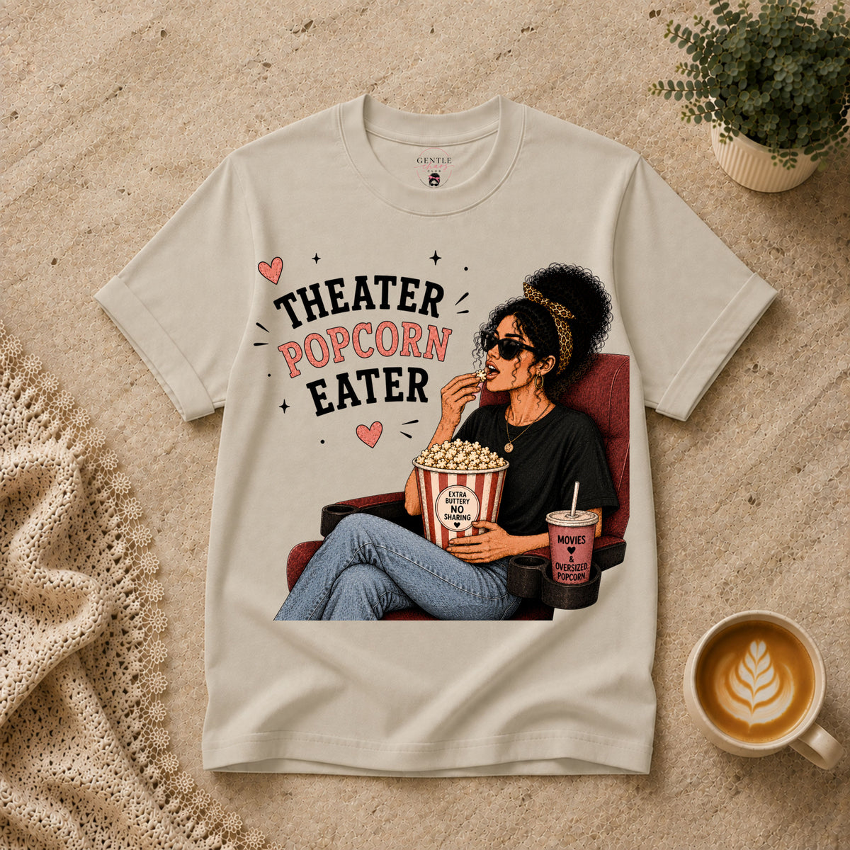 Popcorn Eater T-Shirt