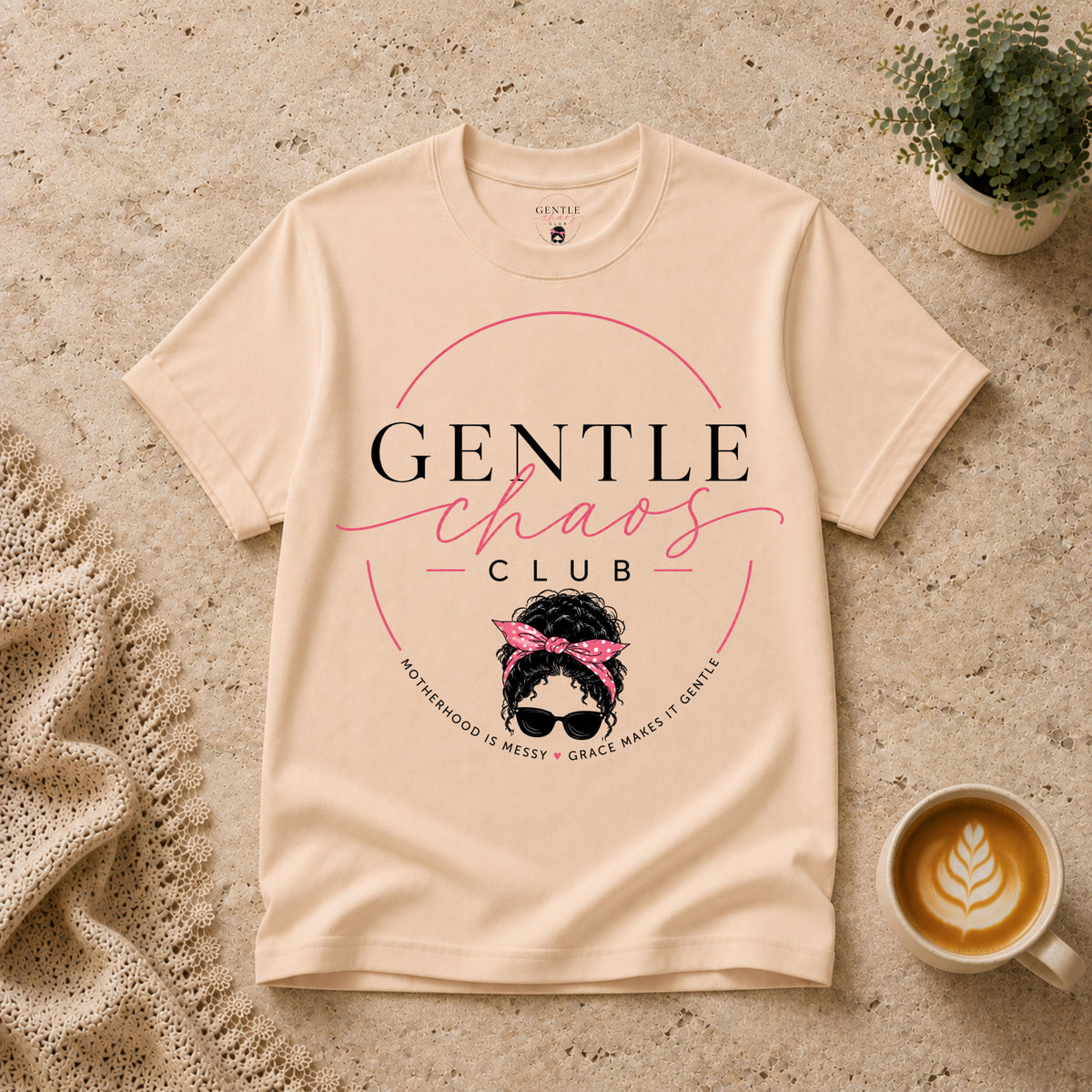 Gentle Chaos Club Large Logo T-Shirt